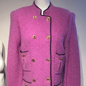 ADOLFO  Pink Jacket Saks Fifth Bust 36”